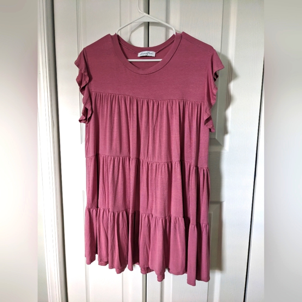 Emory Park Tiered Shift Dress